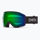 Slidinėjimo akiniai Smith Sequence OTG S2 black/chromapop everyday green mirror