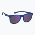 Akiniai nuo saulės Polaroid PLD 2140/S matte blue violet/violet mirror polarized