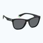 Vaikiški akiniai nuo saulės Polaroid PLD 8056/S matte black/grey polarized