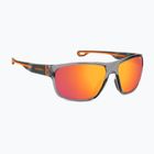 Vyriški akiniai nuo saulės Carrera 4018/S grey orange/red multilayer