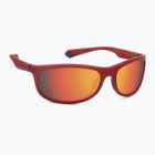Akiniai nuo saulės Polaroid PLD 2154/S matte red/red multilayer polarized