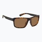 Vyriški akiniai nuo saulės Polaroid PLD 2158/S matte brown havana/bronze polarized