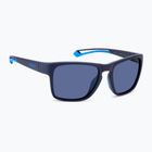 Vyriški akiniai nuo saulės Polaroid PLD 7052/S matte blue/blue polarized high contrast