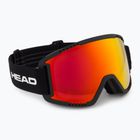 Slidinėjimo akiniai HEAD Contex red/black/fmr yellow red