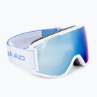 HEAD Contex mėlyni/balti slidinėjimo akiniai 392831