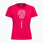 HEAD moteriški teniso marškinėliai Typo pink 814512