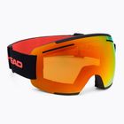HEAD F-LYT raudoni/juodi slidinėjimo akiniai 394322