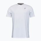 HEAD Club 22 Tech vyriški teniso marškinėliai balta ir pilka 811431WHNVM