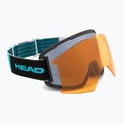Slidinėjimo akiniai HEAD Contex Pro 5K Race chrome/red/5k chrome/orange