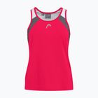 HEAD Club 22 Tech moteriški teniso marškinėliai raudoni 814431