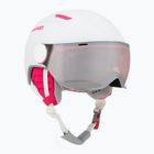 Vaikiškas slidinėjimo šalmas HEAD Maja Visor white/silver red