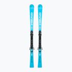Kalnų slidės HEAD WC Rebels e-SL Pro RP WCR 14 + apkaustai Freeflex 14 GW blue/white