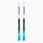 Kalnų slidės HEAD WC Rebels e.SLR + apkaustai PR 11 GW white/blue