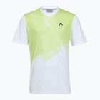 Vyriški teniso marškinėliai HEAD Topspin print vision m/lime