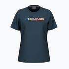 Moteriški teniso marškinėliai HEAD Rainbow W navy