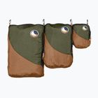 Organaizerių rinkinys Ticket To The Moon Travel Cube Set 3 vnt. brown/army green