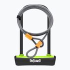 Dviračio užraktas OnGuard Neon 8154GR U-Lock black/green