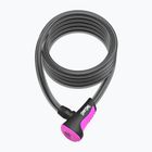 Dviračio užraktas OnGuard Neon 8157PN  black/pink