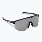 Bliz Hero S3 matiniai juodi/dūminio sidabro veidrodiniai dviratininko akiniai