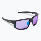 Bliz Arrow Nano Optics Nordic Light S2 dviratininkų akiniai matiniai juodi/begonia/violetiniai mėlyni multi