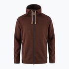 Vyriškas džemperis Fjällräven Övik Fleece Hoodie autumn leaf