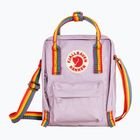 Mažas krepšys Fjällräven Kanken Rainbow Sling 2,5 l pastel lavender/ rainbow