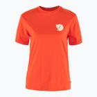 Moteriški marškiniai Fjällräven Walk With Nature flame orange