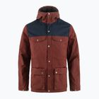 Vyriška vėjo nepraleidžianti striukė Fjällräven Greenland Winter maroon/dark navy