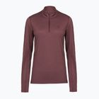 Moteriškas žygio džemperis Fjällräven Abisko Day Hike Half Zip port
