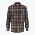 Vyriški marškiniai Fjällräven Fjällglim Regular wood brown/black oak