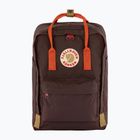 Miesto kuprinė Fjällräven Kanken Koncept Laptop 15" 18 l black oak/rowan red