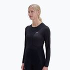 Moteriški dviračių marškinėliai ilgomis rankovėmis POC Layer Mid Jersey uranium black