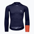 Vyriški ilgomis rankovėmis dviračių marškinėliai POC Cadence Jersey apatite navy