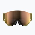 Slidinėjimo akiniai POC Nexal olivine green/partly sunny rose gold