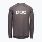 Vyriški dviračių marškinėliai ilgomis rankovėmis POC Reform Enduro Jersey sylvanite grey