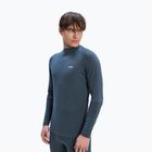 Vyriški termoaktyvūs marškinėliai POC Layer Merino Mock Neck Jersey sylvanite grey