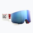 Slidinėjimo akiniai POC Nexal Mid red/white/partly sunny blue