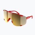 Akiniai nuo saulės POC Devour prismane red/clarity road/partly sunny gold