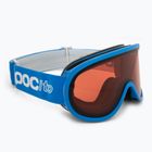 Vaikiški slidinėjimo akiniai POC POCito Retina Jr S2 fluorescent blue/partly sunny light orange