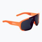 Vaikiški dviratininkų akiniai POC Aspire POCito fluo orange translucent/equalizer grey space