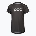 POC Essential MTB vaikiški dviratininkų marškinėliai sylvanite grey