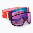 POC Nexal Clarity Comp fluorescencinės oranžinės/vandenilio baltos/spektriškai mėlynos spalvos slidinėjimo akiniai