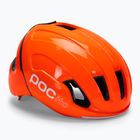 Vaikiškas dviratininko šalmas POC POCito Omne MIPS fluorescencinės oranžinės spalvos