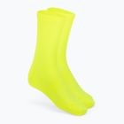 POC Fluo Sock Mid fluorescencinės geltonos/žalios spalvos dviratininko kojinės