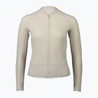 Moteriška dviratininkų apranga ilgomis rankovėmis POC Essential Road light sandstone beige