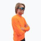 Vyriški dviračių marškinėliai ilgomis rankovėmis POC Radiant Jersey zink orange