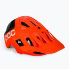 POC Kortal Race MIPS fluorescencinės oranžinės/urano/juodos spalvos matinis dviratininko šalmas
