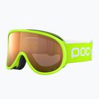 POC POCito Retina fluorescenciniai geltonos/žalios spalvos vaikiški slidinėjimo akiniai