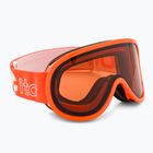 POC POCito Retina fluorescencinės oranžinės spalvos vaikiški slidinėjimo akiniai