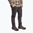 Vyriškos žygio kelnės Pinewood Värnamo Serengeti dark anthracite